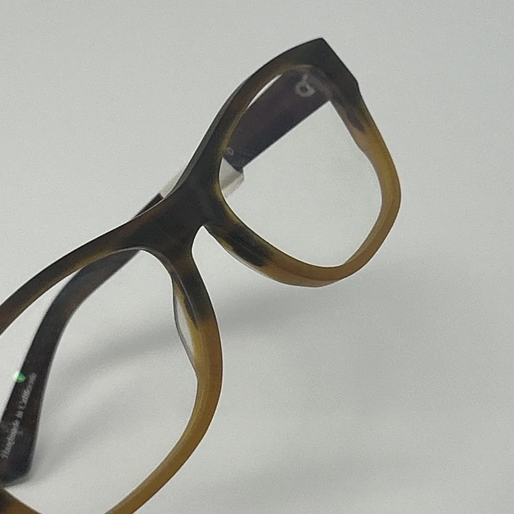 NWT Norman Childs HAWK D Eyeglasses 54-19-140 MYSB Unisex Adults Tortoise Frames